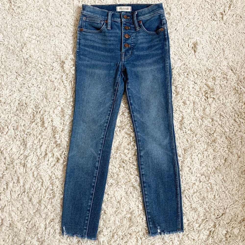 (Sold)        Madewell High Rise Skinny Jeans